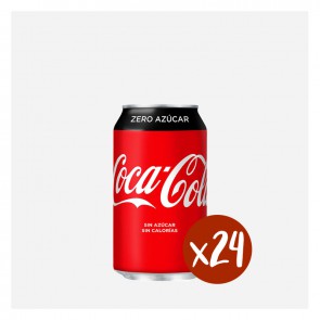 Coca-cola zero (Caixa 24 x 0,33L)