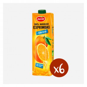 Juver 100% Taronja Espremuda (Caixa 10 x 1L)